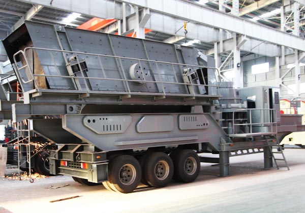 Rubber–tyred Mobile Crusher