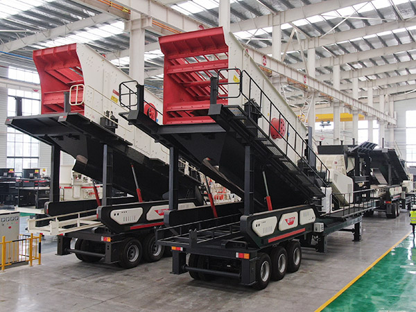 Secondary Wheel Mobile Impact Crusher