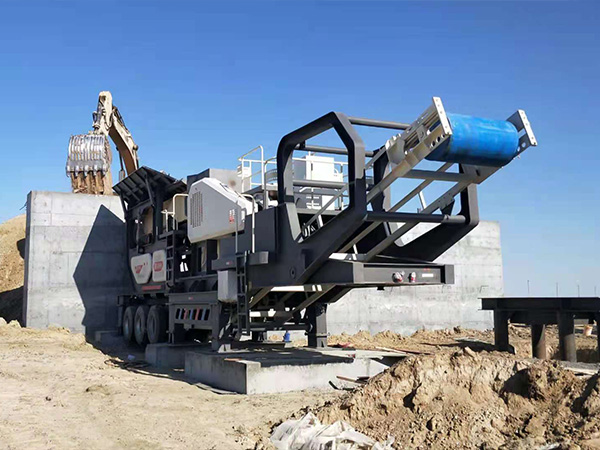 Construction Waste Mobile Crusher