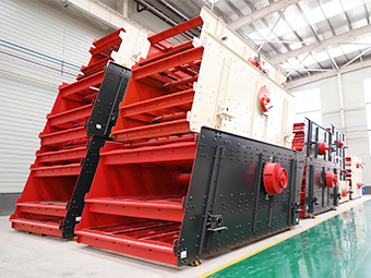 three deck vibrating screening machine