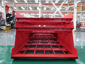 Semi-finished vibrating screen