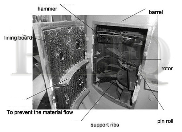 compound crusher structure